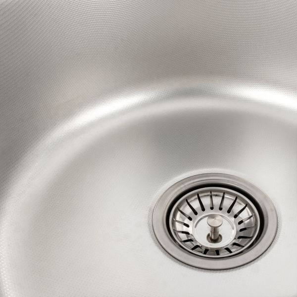 Кухонна мийка з нержавіючої сталі Platinum ДЕКОР 5844 (0,8/180 мм) 11468 фото