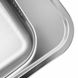 Кухонна мийка з нержавіючої сталі Platinum САТИН 4947 (0,8/180 мм) 11629 фото 2