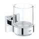 Стакан с держателем для ванной комнаты Grohe QuickFix Start Cube 41097000 CV033406 фото 1