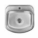 Кухонна мийка з нержавіючої сталі Platinum САТИН 4947 (0,8/180 мм) 11629 фото 1