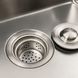 Кухонна мийка нержавійка 78*43 L Platinum Handmade (два отвори, круглий сифон 3,0/0,8) 42232 фото 6