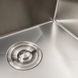 Кухонна мийка нержавійка 78*43 L Platinum Handmade (два отвори, круглий сифон 3,0/0,8) 42232 фото 5