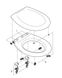 Bau Ceramic Комплект демферів для сидіння та кришки (49530000) 49530000 фото 2