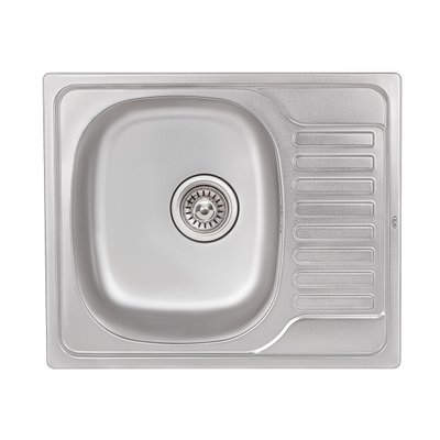 Кухонна мийка Qtap 5848 0,8 мм Micro Decor (QT5848MICDEC08) SD00040989 фото