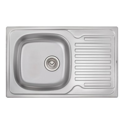 Кухонна мийка Qtap 7850 0,8 мм Micro Decor (QT7850MICDEC08) SD00040994 фото