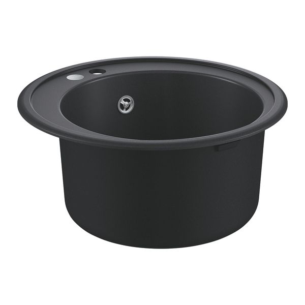 Мойка для кухни D=510 мм, Granite Black (31656AP0) 31656AP0 фото