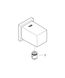 Euphoria Cube Підключення душового шлангу (27704000) 27704000 фото 4