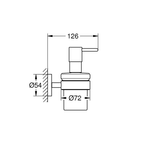 Дозатор для рідкого мила Grohe QuickFix Start 411952430 CV033774 фото