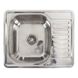 Кухонна мийка з нержавіючої сталі Platinum 5848 ПОЛІРОВКА (0,8/180 мм) 11530 фото 1