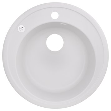 Кухонна мийка Lidz D510/200 WHI-01 (LIDZWHI01D510200) SD00039821 фото