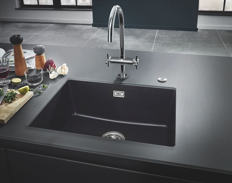 Мийка для кухні 610 x 457 мм, Granite Black (31655AP0) 31655AP0 фото