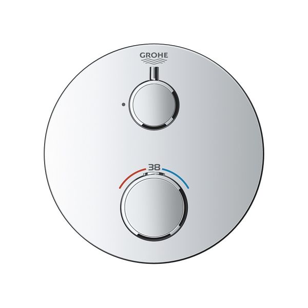 Grohtherm Термостат для душу з перемикачем на 2 положення верхній/ручний душ (24076000) 24076000 фото