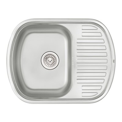 Кухонна мийка Qtap 6349 0,8 мм Satin (QT6349SAT08) SD00041009 фото