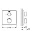 Grohtherm Термостат для душу з перемикачем на 2 положення верхній/ручний душ (24079000) 24079000 фото 6