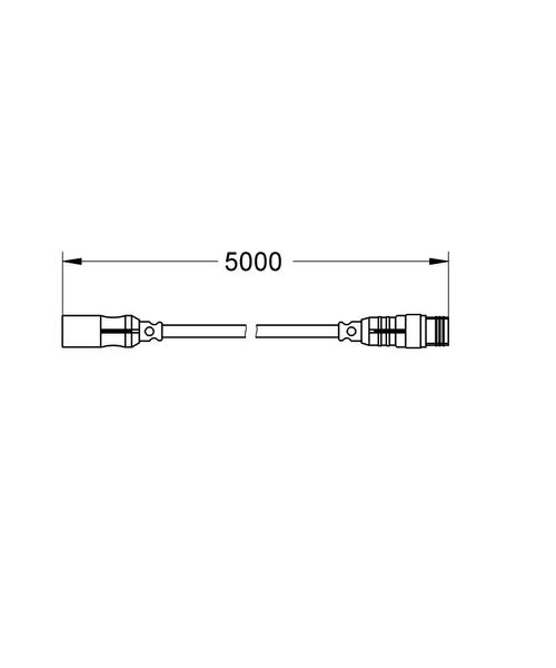 F-digital Deluxe Подовжувальний кабель для генератора пари AquaSymphony, 5 м (47837000) 47837000 фото