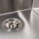 Кухонна мийка Platinum Handmade 500x500x220 (товщина 3,0/1,5 мм корзина та дозатор в комплекті) 23566 фото 5