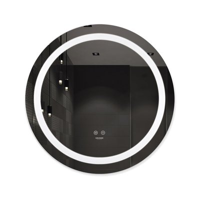 Дзеркало Kroner KRP Spiegel R2 - 6060 з LED-підсвічуванням та антизапотіванням CV030042 фото
