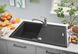 Мийка для кухні 780 x 500 мм, Granite Black (31639AP0) 31639AP0 фото 3
