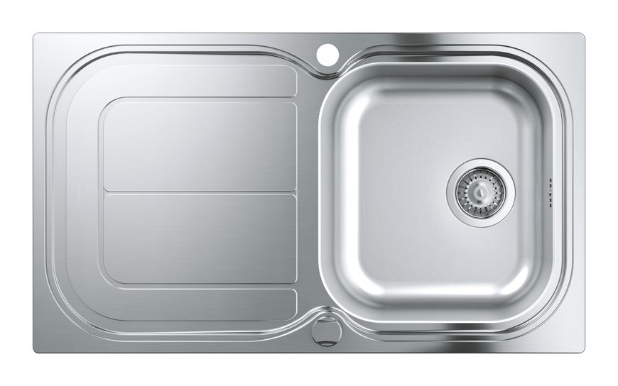 Комплект Мийка для кухні 860 x 500 мм + Eurosmart одноважільний змішувач (31565SD0) 31565SD0 фото