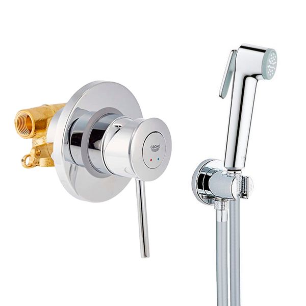 Набор для гигиенического душа скрытого монтажа со смесителем Grohe QuickFix BauClassic UA202606QF CV030608 фото