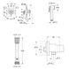 Набір для гігієнічного душу прихованого монтажу зі змішувачем Grohe QuickFix BauClassic UA202606QF CV030608 фото 3