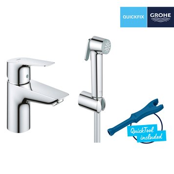 Набір для гігієнічного душу зі змішувачем Grohe QuickFix StartEdge S-Size 23773001 CV030591 фото