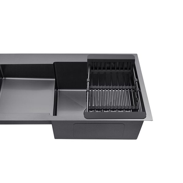 Комплект кухонной мойки KRP Schwarze - 7848RHM PVD - FlexFlow ST431357 фото