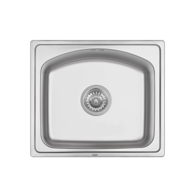 Кухонна мийка Qtap 4842 0,8 мм Satin (QT4842SAT08) SD00044183 фото