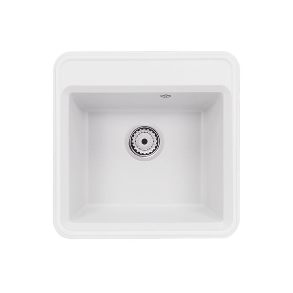 Кухонна мийка Qtap CS 5151 White (QTCS5151WHI) SD00048435 фото
