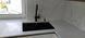 Чорна мийка для кухні з нержавійки з PVD покриттям Nett NB-6845 74 фото 3