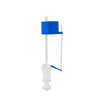 Наливний клапан для бачка унітаза Agua ВV01 з нижнім підведенням і пластиковою різьбою 1/2" CV033437 фото
