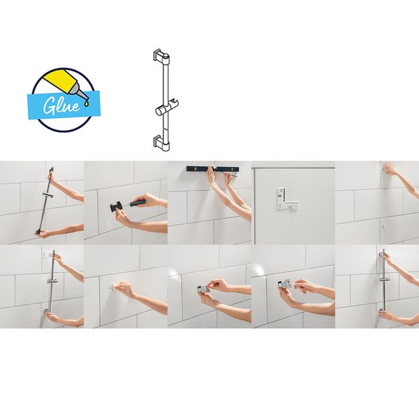 Комплект змішувачів для ванної кімнати і кухні Grohe QuickFix Start Edge UA202501SK CV030625 фото