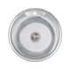Кухонна мийка Lidz 490-A 0,6 мм Decor (LIDZ490А06DEC160) SD00047188 фото 1