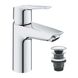 Змішувач для раковини Grohe QuickFix Start S-Size 23550002 з донним клапаном CV030579 фото 1