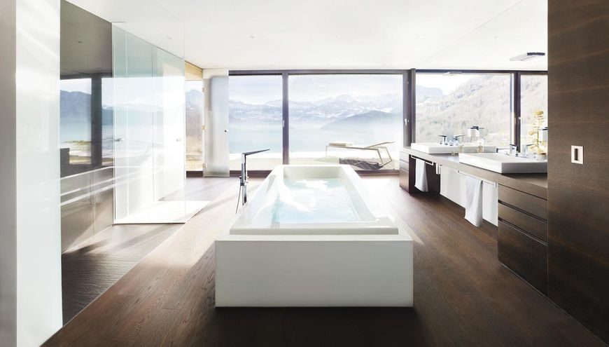 Allure Brilliant Змішувач для ванни, одноважільний, підлоговий (23119000) 23119000 фото