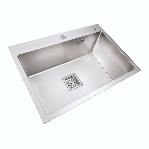Комплект кухонної мийки Platinum Handmade 650х450х230 pl23596 фото